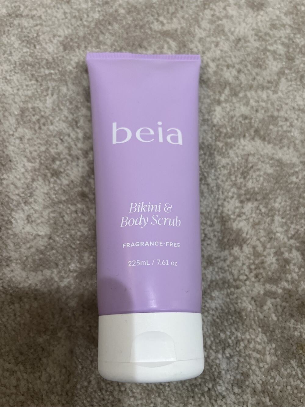 Beia Bikini Body Scrub Fragrance Free Rice Powder Green Tea 7.61 oz